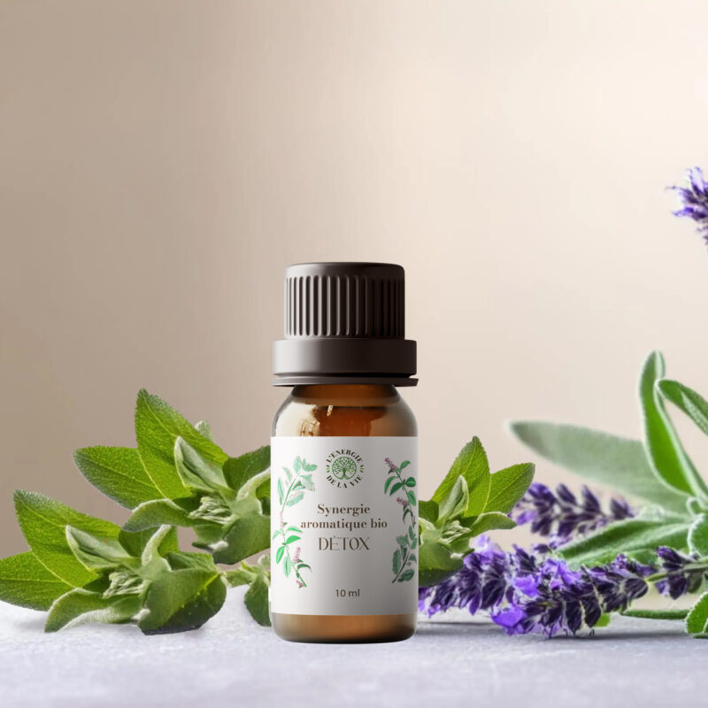 Détox – Synergie aromatique bio – L’Energie de la vie