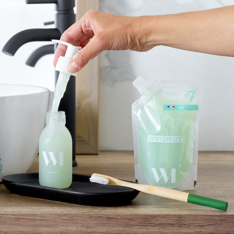 Dentifrice bio au fluor et menthe (7 ans et +) – What Matters