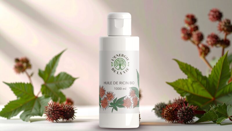 Huile de ricin bio