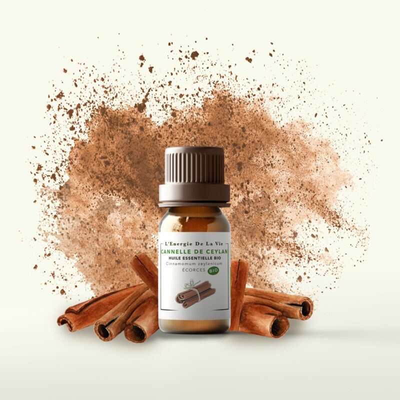 Huile essentielle bio cannelle de Ceylan – L’Énergie de la Vie