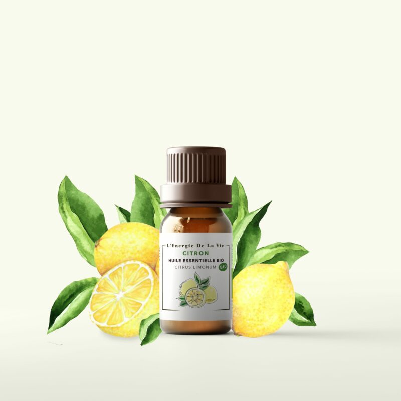 Huile essentielle bio citron – L’Énergie de la Vie