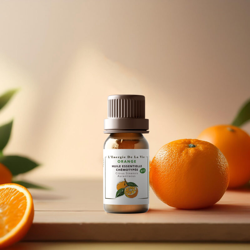 Huile essentielle bio orange – L’Énergie de la Vie