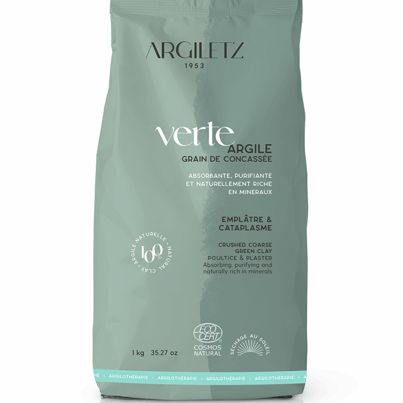 L’argile grain de concassée brut – Argiletz