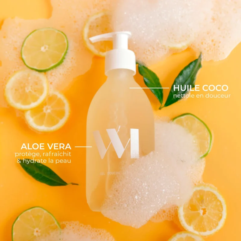 Gel douche bio bergamote fruité – What Matters