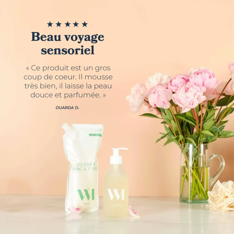 Gel douche bio ylang & pivoine  – What Matters