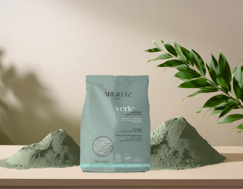 argile verte ultra ventilée