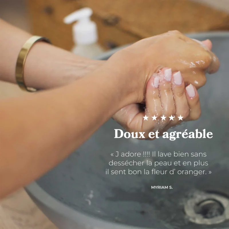 Gel lavant mains bio fleur d'oranger - What Matters – Image 4