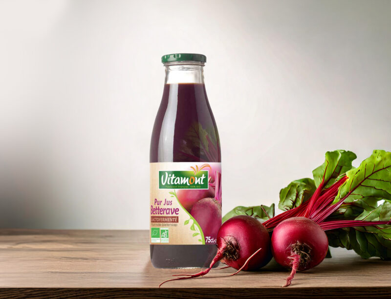 Jus de betterave lactofermenté bio - Vitamont